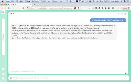 TruthGPT - Chrome Extension