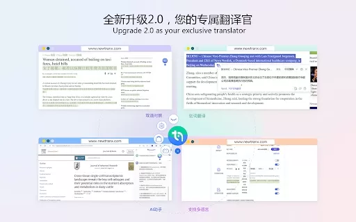 智译网页翻译插件 (NewTranx Browser Translator Plugin) - Chrome Extension