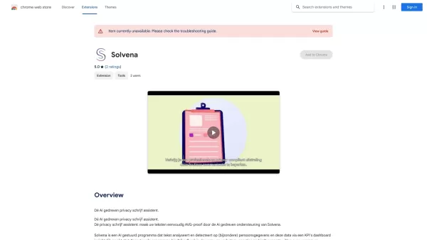 Dé AI gedreven privacy schrijf assistent - Chrome Extension