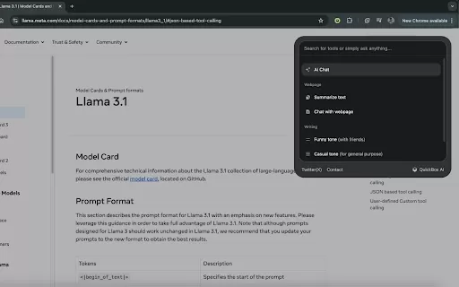 QuickBox AI - Chrome Extension