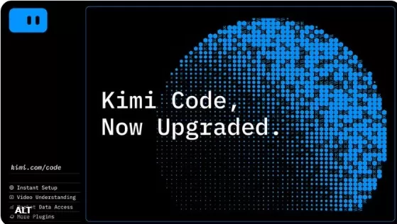 Moonshot AI對其開源編碼助手Kimi Code進行了重大升級，新增了一鍵式命令列安裝功能以及影片上下文支援。使用者可以拖放影片，用於執行諸如查詢顏色匹配表或進行螢幕錄製等多模態編碼任務。新的外掛生態系統涵蓋了股票、金融和學術領域，同時支援ACP協議，也相容JetBrains和Zed等整合開發環境。