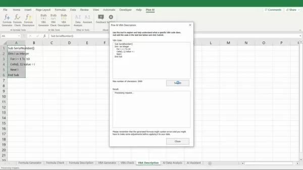 Depuração de Código VBA