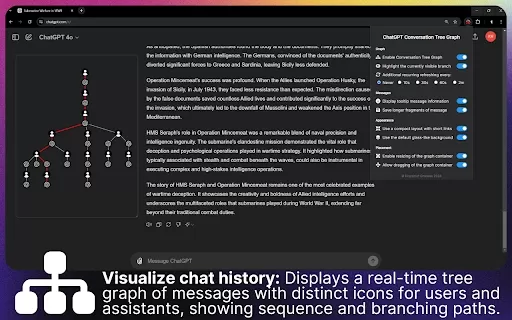 ChatGPT Conversation Tree Extension - Chrome Extension