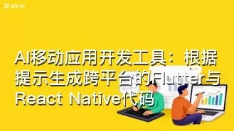 AI移动应用开发工具:根据提示生成跨平台的Flutter与React Native代码