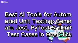자동화된 단위 테스트를 위한 최고의 AI 도구들: 한 번의 클릭으로 Jest, PyTest, JUnit 테스트 케이스를 생성하세요.
