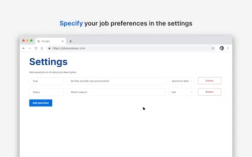 AI Job Analyzer - Chrome Extension