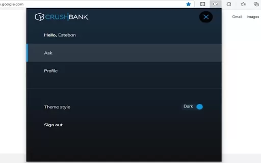 CrushBank Chrome Extension - Chrome Extension