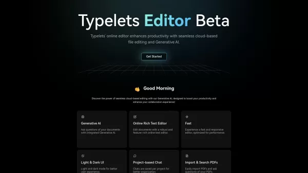 Typelets Editor