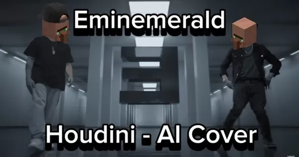 Ememerald的Houdini AI封面:经典的独特块状演绎