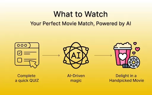 What to Watch - Chrome Extension