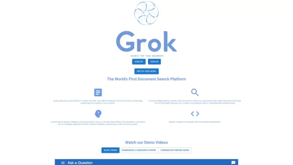 The Grok App