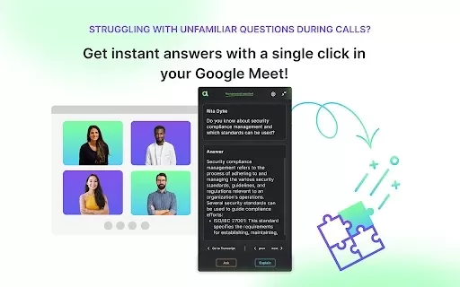 ChatGPT assistant for Google Meet