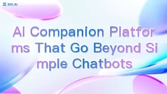 Plateformes de compagnie artificielle qui vont au-delà des simples chatbots