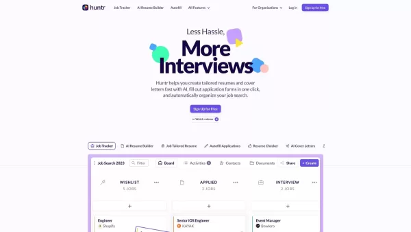 Huntr AI