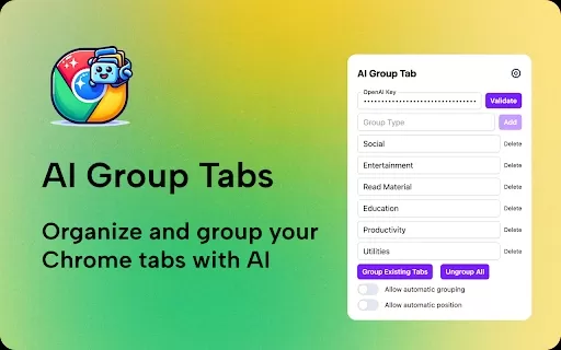 Tabby AI - Chrome Extension