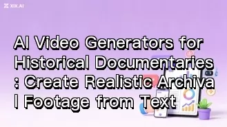 AI Video Generators for Historical Documentaries: Create Realistic Archival Footage from Text
