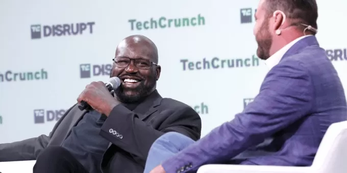 Шакил О'Нил TechCrunch Disrupt 2023