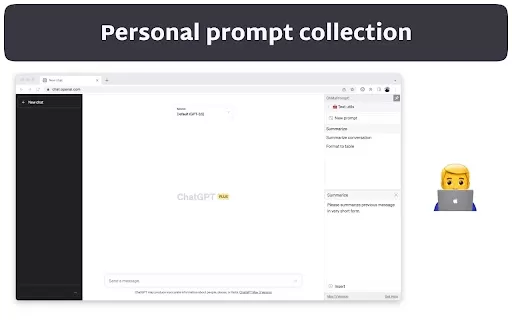 OhMyPrompt! for ChatGPT - Chrome Extension