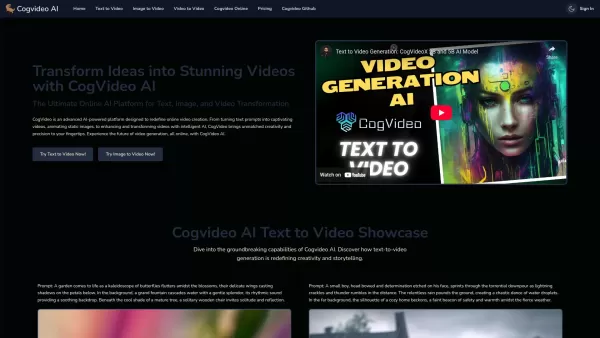 CogVideo AI