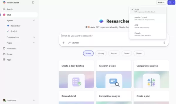 Microsoft lance une fonctionnalité de critique pour renforcer la collaboration entre GPT et Claude dans le domaine de la recherche