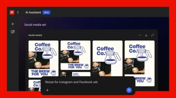 O assistente de IA Adobe Firefly se integra à Creative Cloud para automatização de tarefas