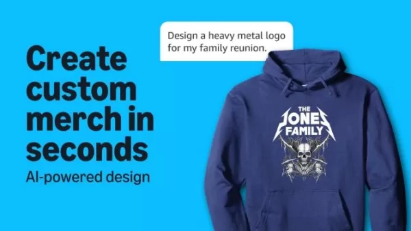 Amazon führt KI-gestütztes Design für personalisierte Merchandise-Artikel ein