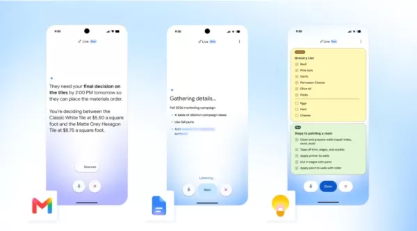 Google 將 Gemini AI 語音功能整合到 Gmail、Docs 和 Keep 中，為複雜任務提供自然的對話式互動。使用者可以透過語音指令起草文件、提取電子郵件資料以及整理筆記。此次更新將語音輸入從簡單的轉錄轉變為多步驟的生產力工具，支援實時內容調整和跨應用資料檢索。行業分析師認為，這是將 AI 語音工具融入核心日常工作流程的重要一步，透過減少手動打字，提升效率，並將收件箱和文件轉化為易於訪問的知識庫。