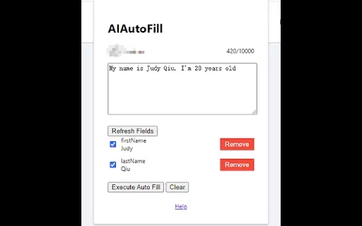 AIAutoFill - Chrome Extension