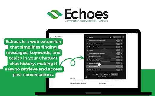 ChatGPT Conversation History Search - Chrome Extension
