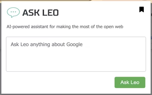 Leo Page Assistant - Chrome Extension