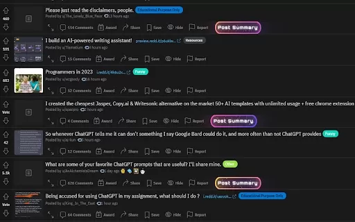 Reddit Comment Analyzer - Chrome Extension