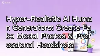 Hyperrealistische KI-Generatoren für menschliche Gesichter: Erstellen Sie gefälschte Model-Fotos und professionelle Porträtaufnahmen
