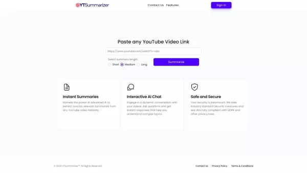 YTSummarizer