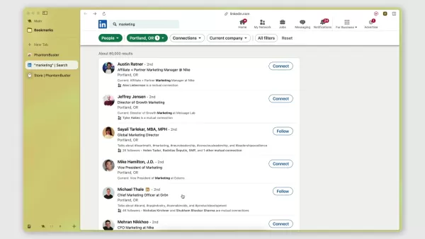 Автоматизация запросов на соединение LinkedIn с помощью Phantombuster