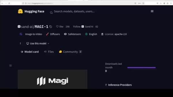 Sand AI представляет видеогенератор MAGI-1 с открытым исходным кодом