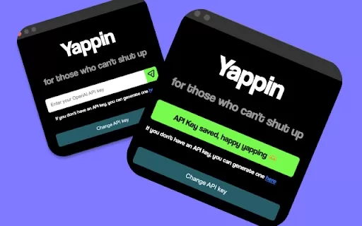 Yapping - Chrome Extension