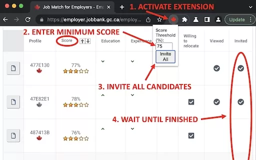 JobBank.gc.ca Extension - Chrome Extension