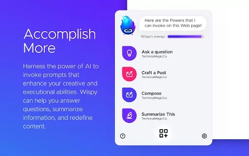 Wispy-1 - Chrome Extension
