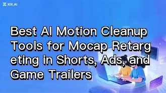 As melhores ferramentas de correção de movimento com IA para redirecionamento de captura de movimento em vídeos curtos, anúncios e trailers de jogos