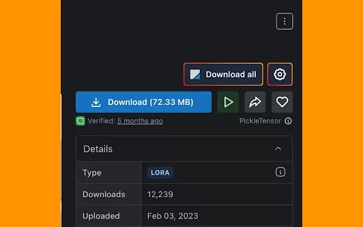 Civit downloader - Chrome Extension