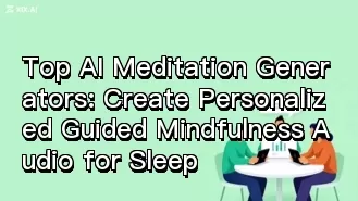 頂尖 AI 冥想生成器:製作專屬的睡眠引導正念音頻