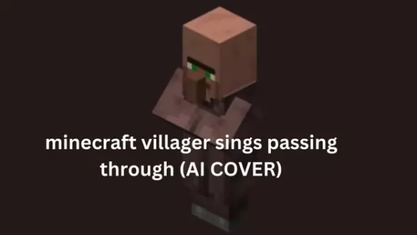Capa de 'Passing Through' com IA do Aldeão de Minecraft Revelada
