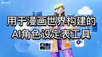用于漫画世界构建的AI角色设定表工具