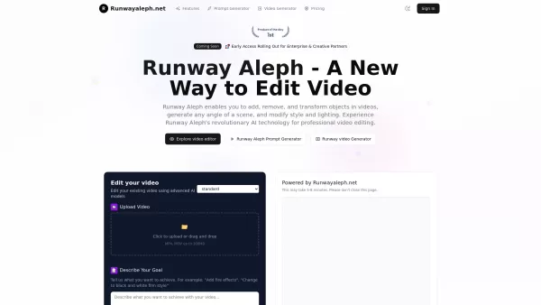 Runwayaleph.net