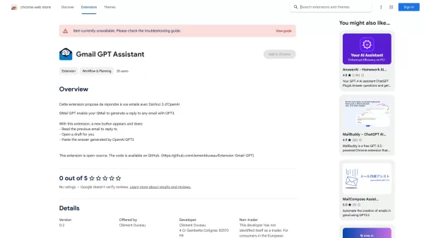 Gmail GPT Assistant