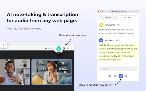 Colibri – AI Note Taking & Transcription App