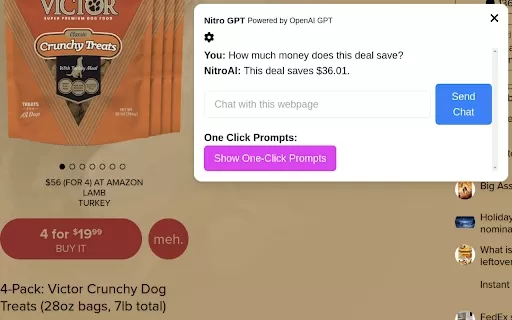 Chat with any webpage, powered by OpenAI GPT - Chrome Extension