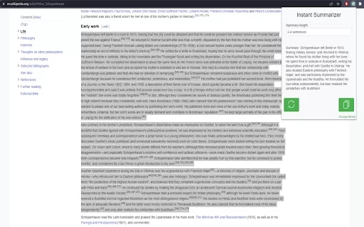 SummarAI - Chrome Extension