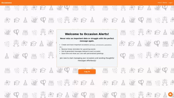 Occasion Alerts