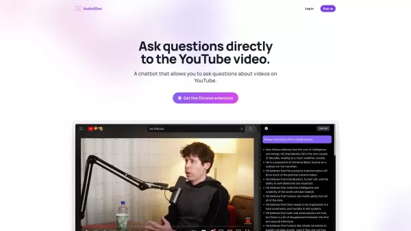 Audio2Doc